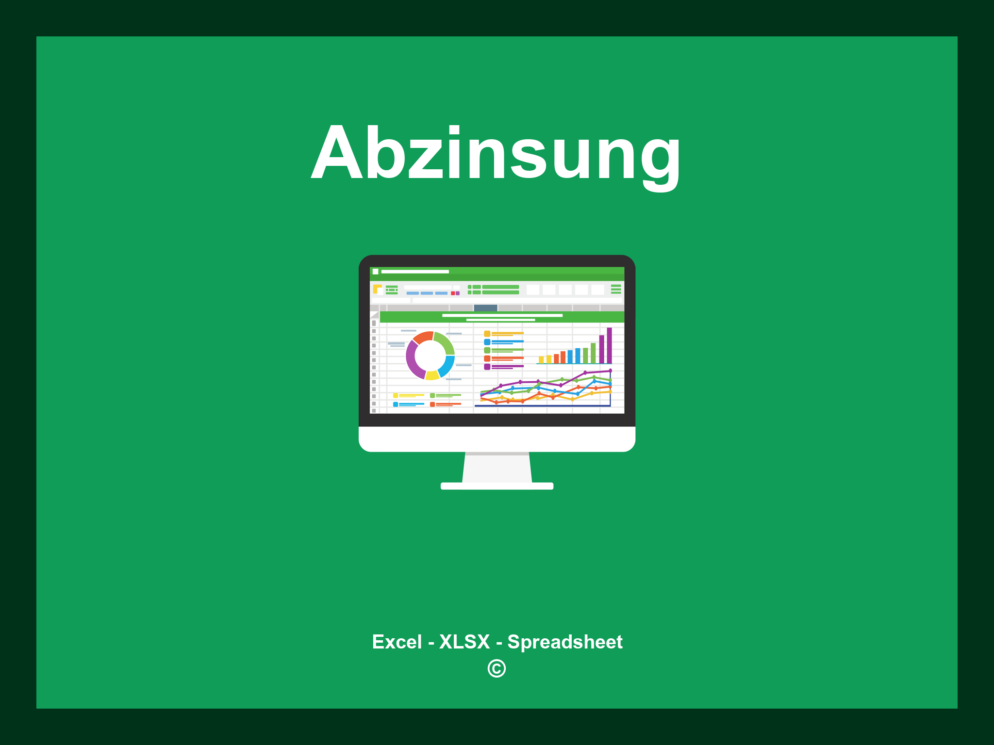 Abzinsung Excel Vorlage