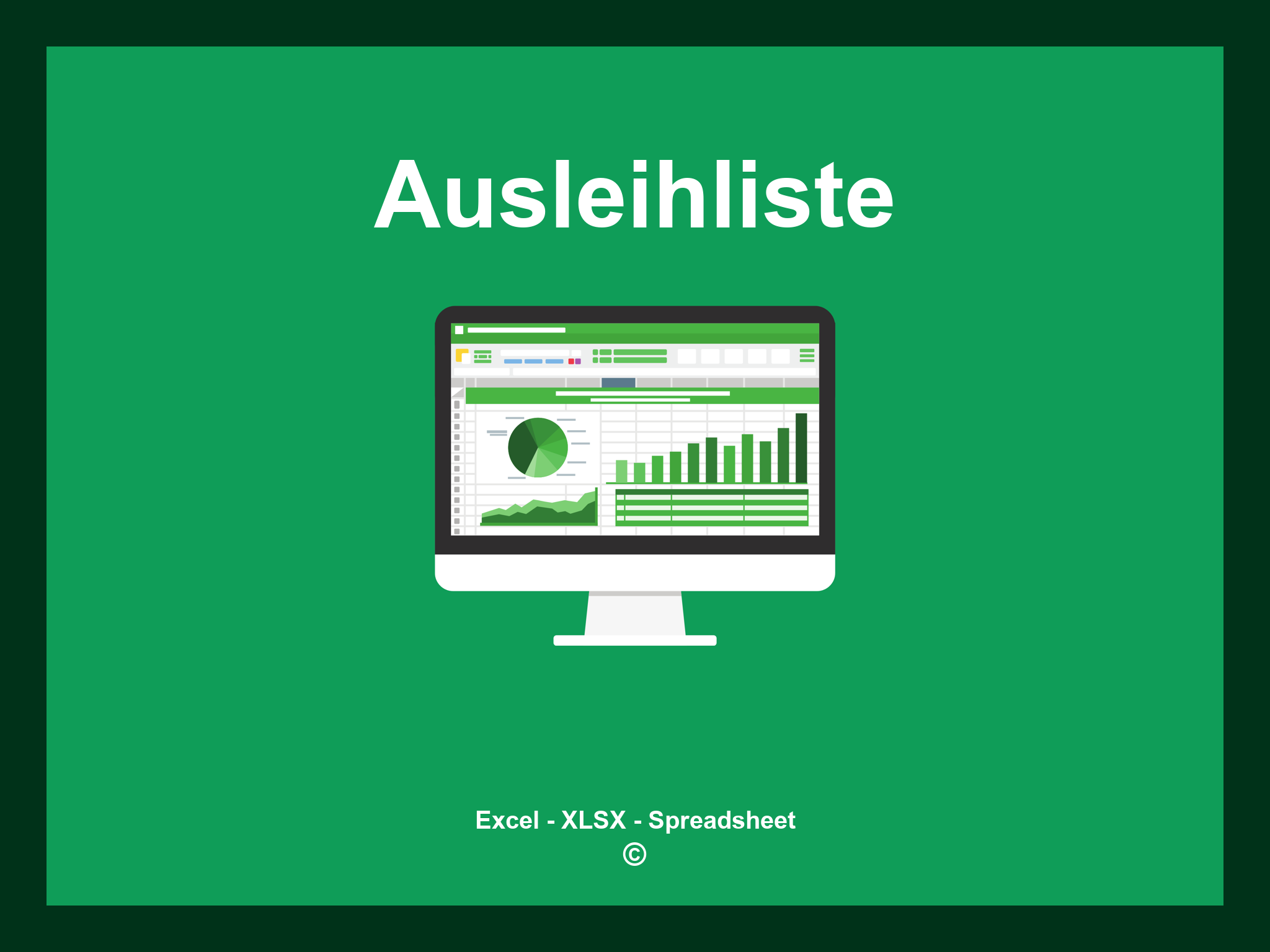 Ausleihliste Vorlage Excel