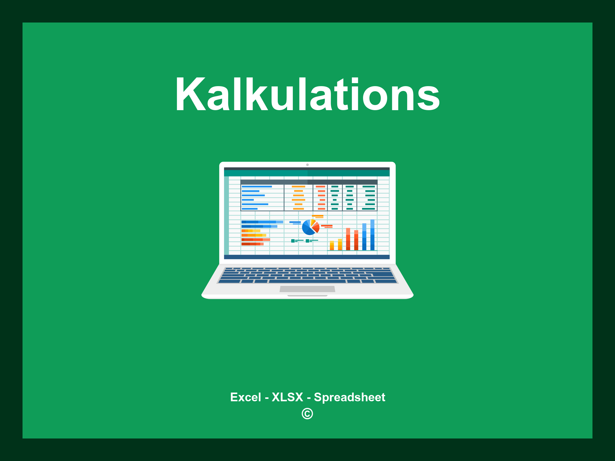 Kalkulationsvorlage