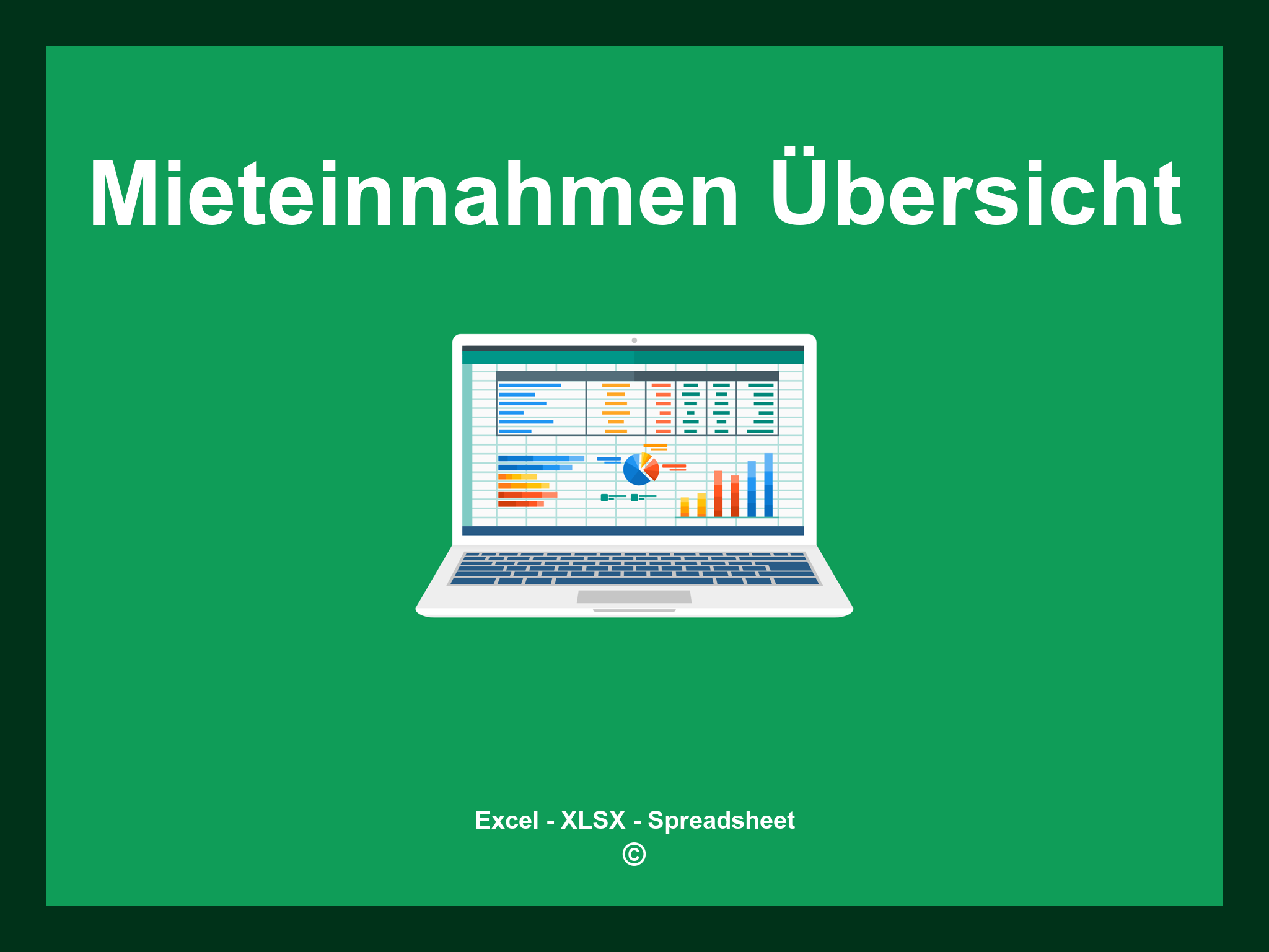 Mieteinnahmen Übersicht Vorlage