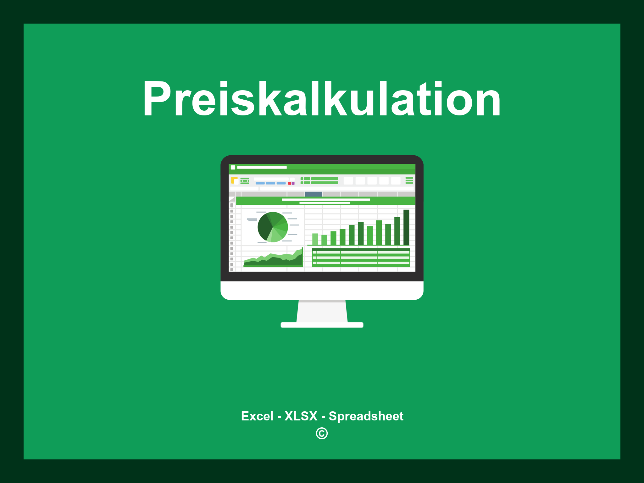 Preiskalkulation Vorlage Excel