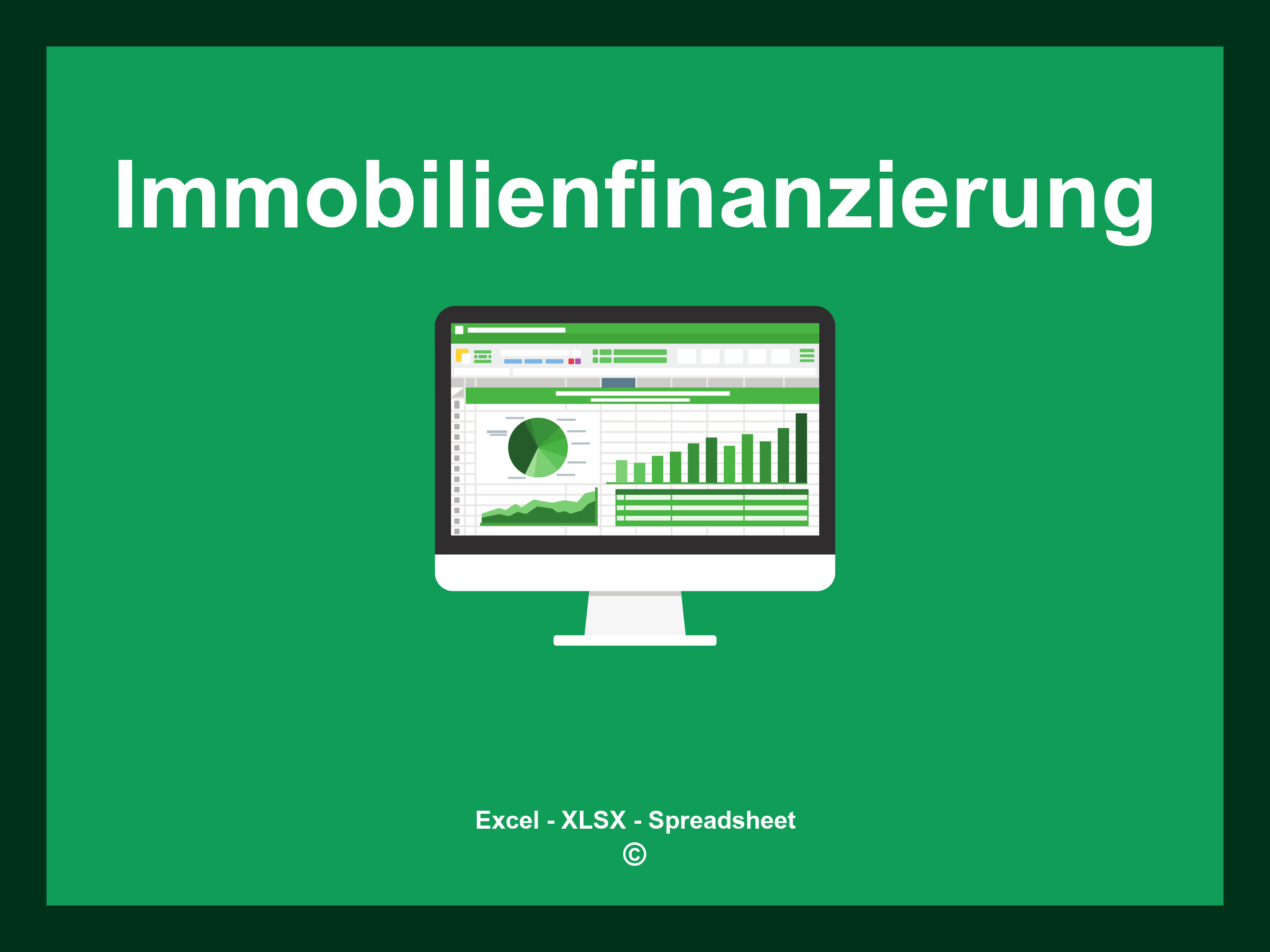 Excel Vorlage Immobilienfinanzierung
