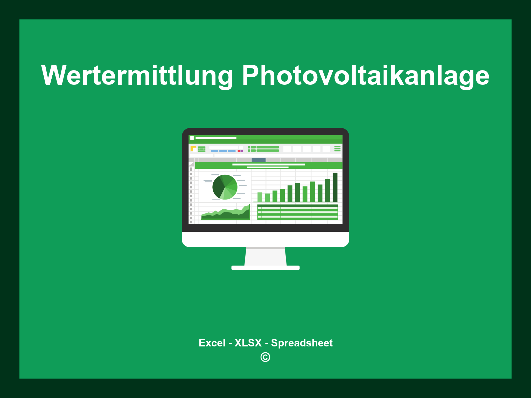Wertermittlung Photovoltaikanlage Excel