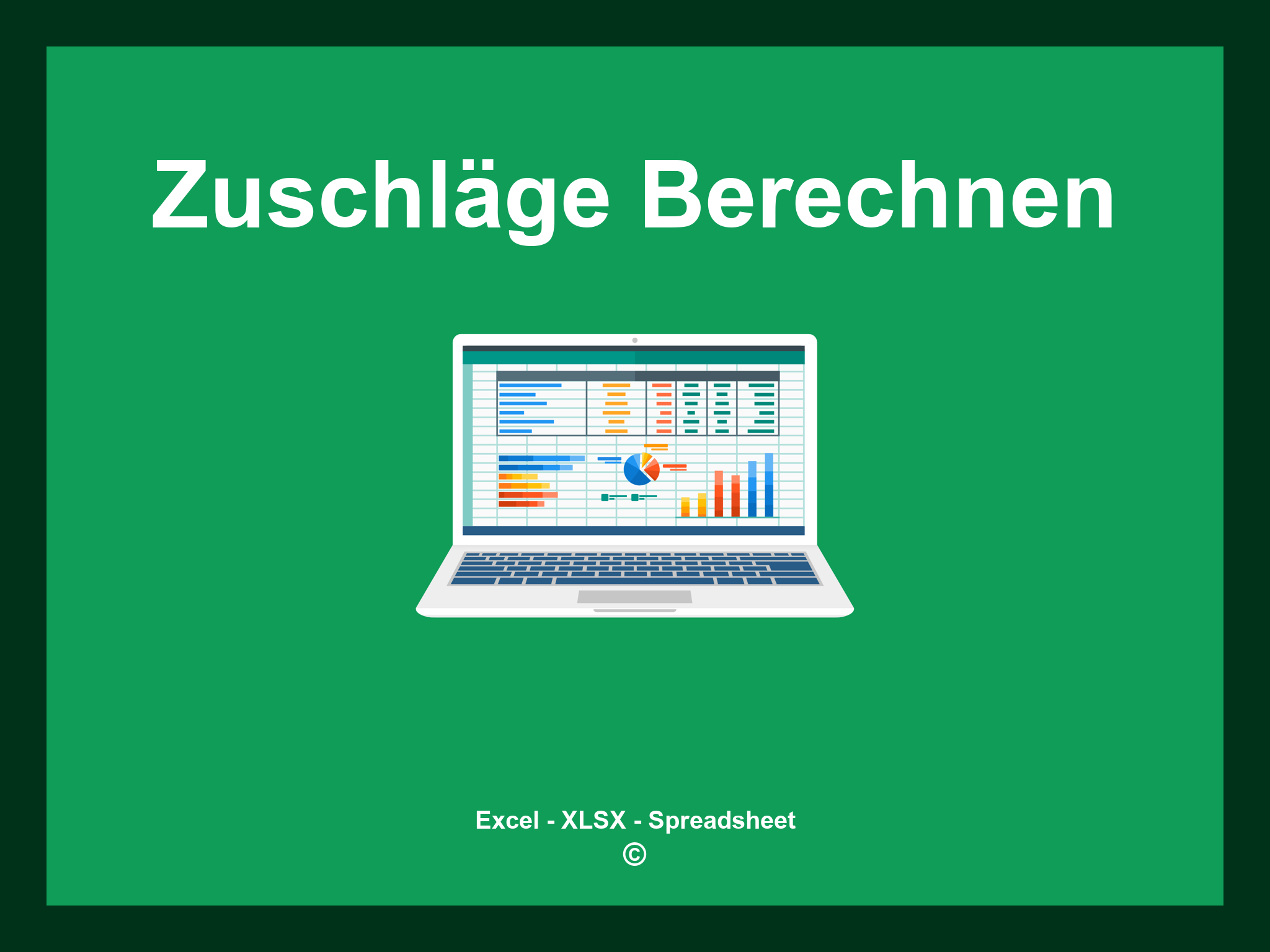 Zuschläge Berechnen Excel Vorlage
